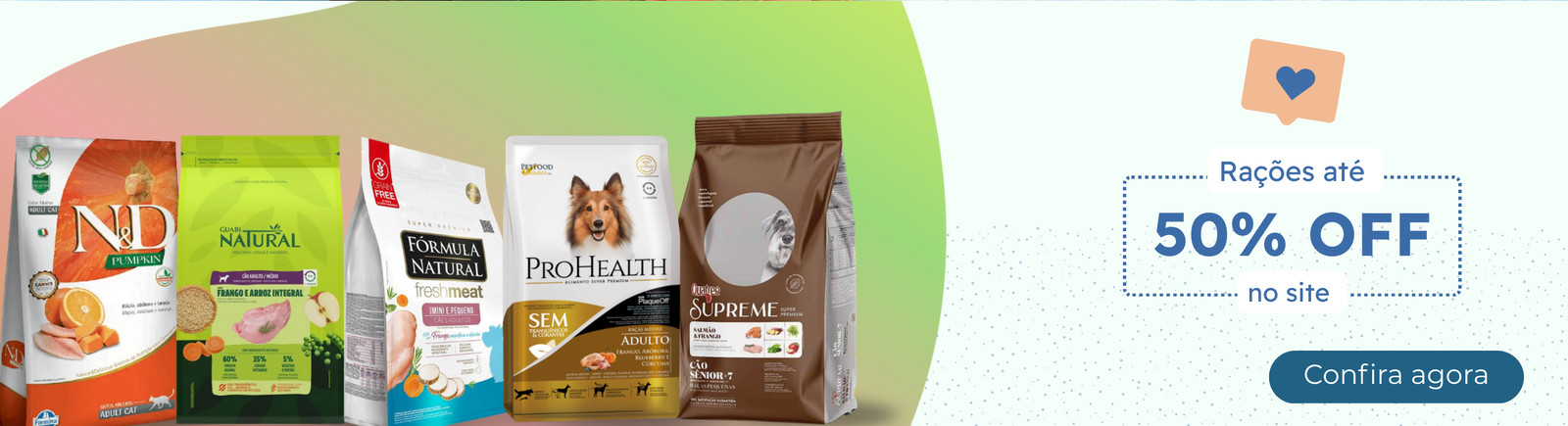 Rações Pet's MAFE com seleção premium