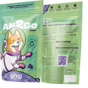 Alimentação Natural para cães AN2Go Sênior