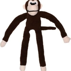 Mordedor Pelúcia Macaco Grande Marrom Kelev