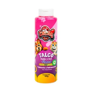 Talco Vegano Banho A Seco Femea 100g - CatDog