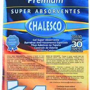 Tapete Higiênico Chalesco 60x90 cm - 30 unidades
