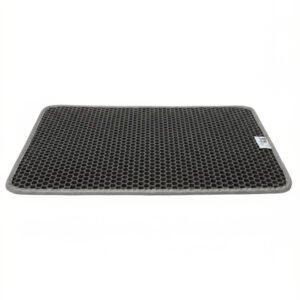 Tapete Anti-sujeira De Eva Cinza Great Pets 37x58cm